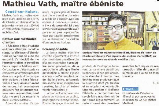 Ebénisterie Mathieu VATH