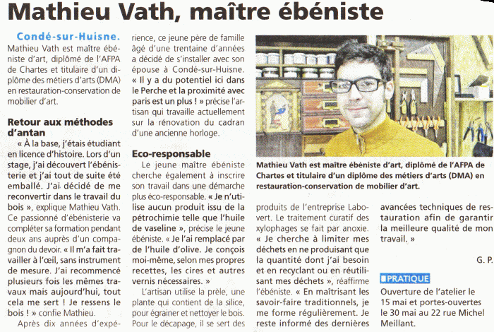 Ebénisterie Mathieu VATH
