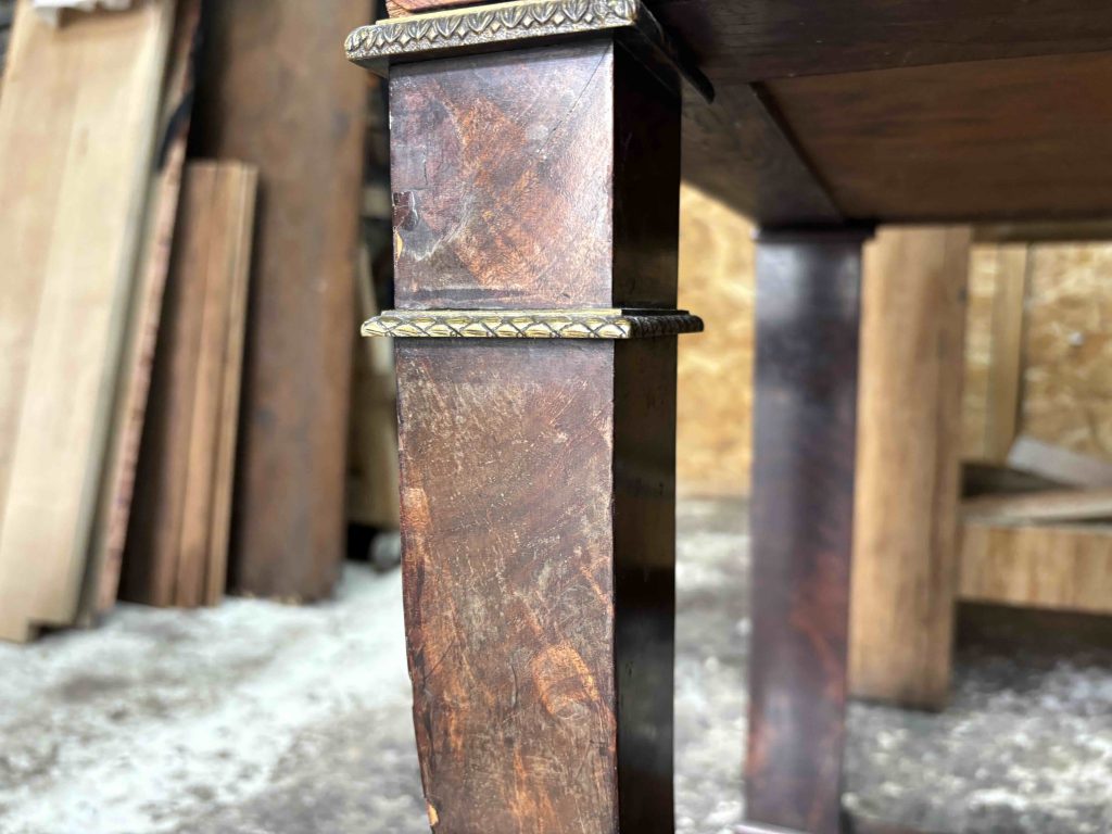 Bonheur du jour Empire Lesage avant restauration
